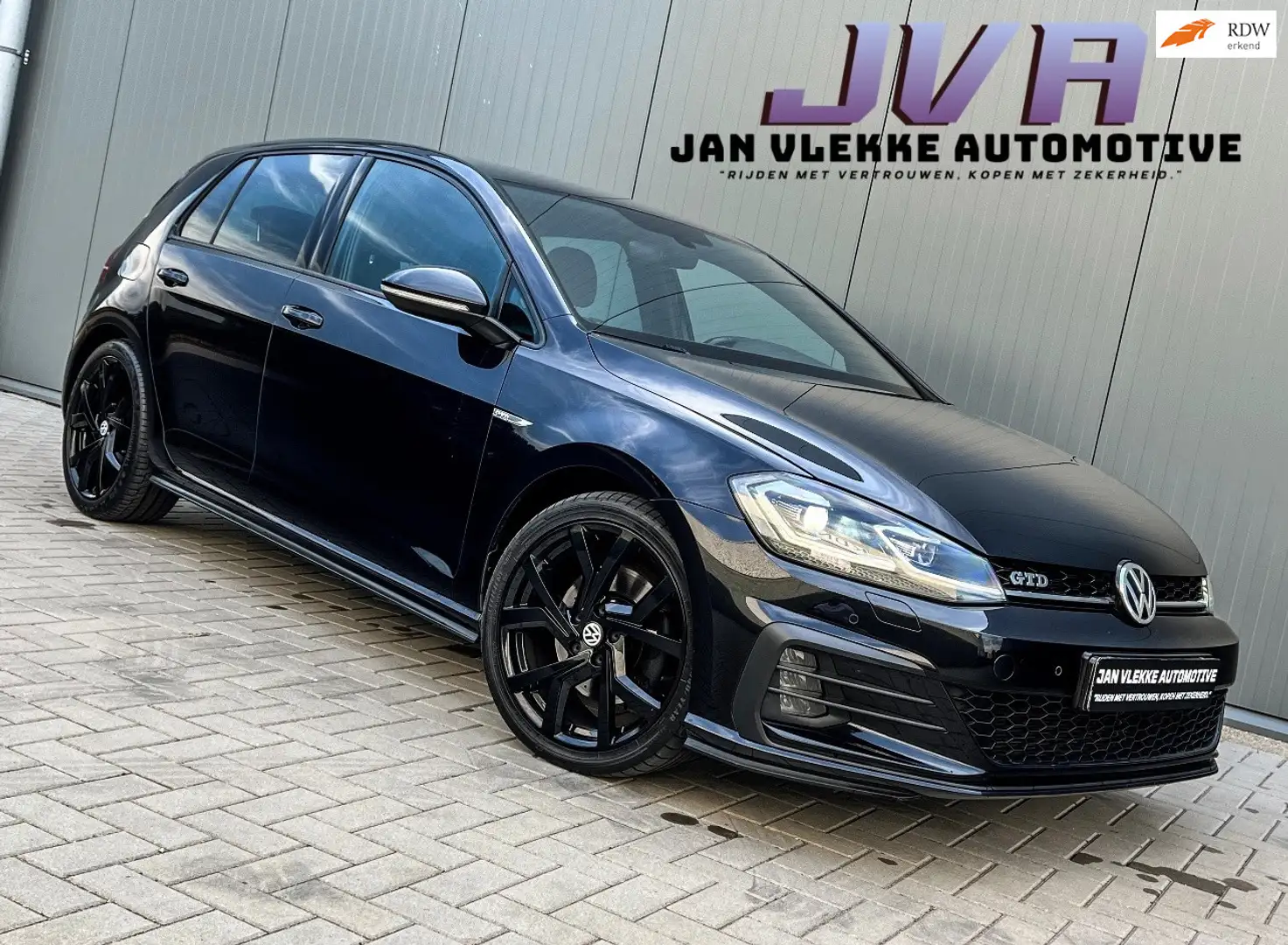 Volkswagen Golf GTD 7.5 Dealer Onderhouden Zwart - 1