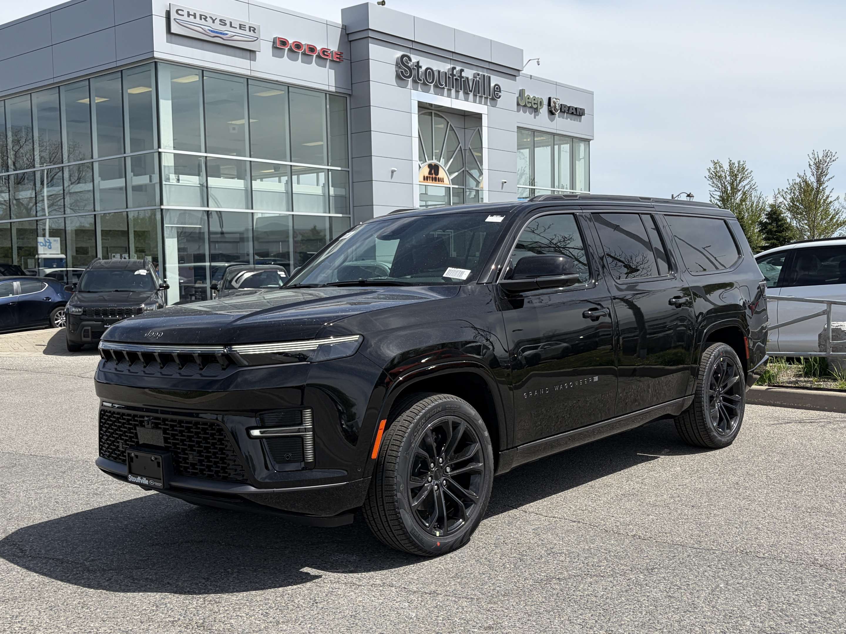 Black 2026 Jeep Grand Wagoneer SUV / Crossover Four-Wheel Drive 8-Speed Automatic