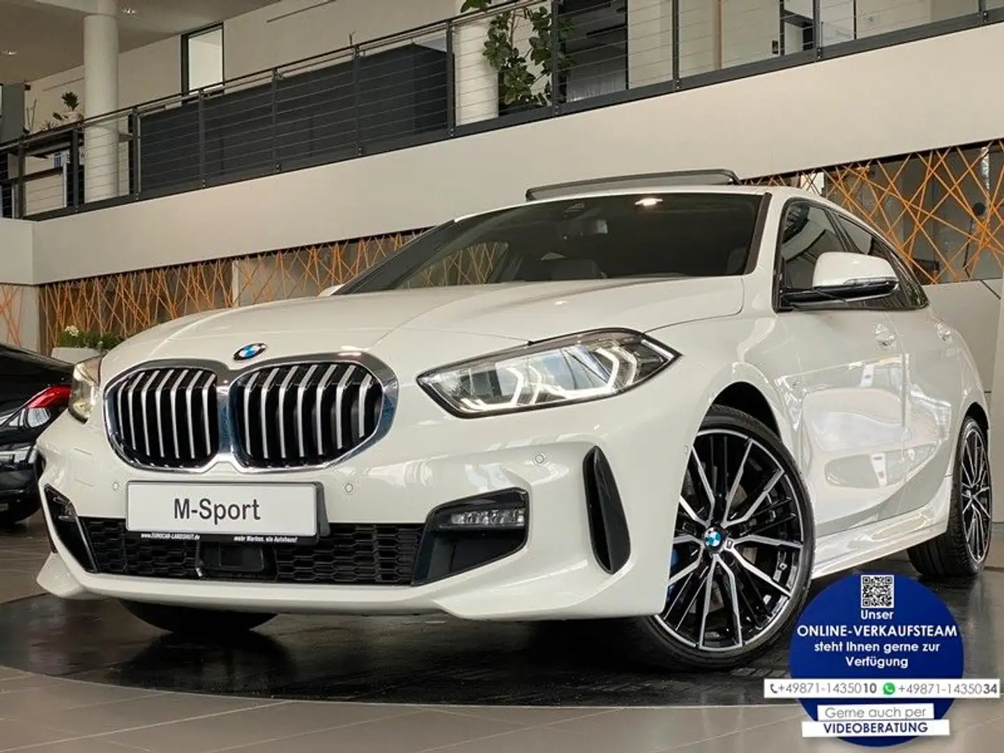 BMW 120 d M-Sport Shadow Cockpit Prof. Navi Pano ACC Weiß - 1