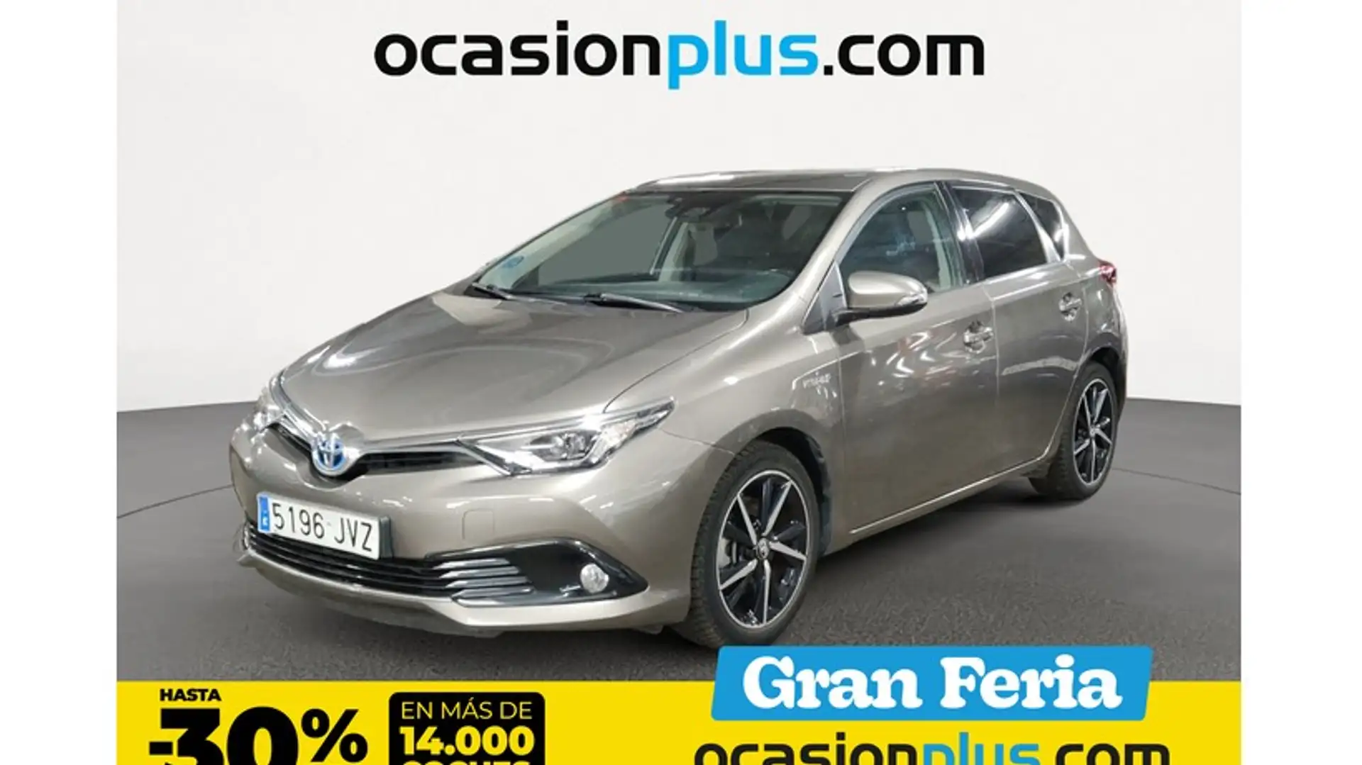 Toyota Auris hybrid 140H Feel! Gris - 1