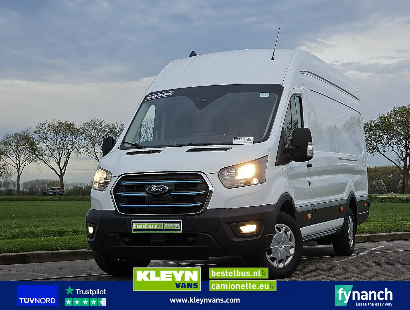 Ford E-Transit L4H3 Maxi 68kWh AC! Blanc - 1
