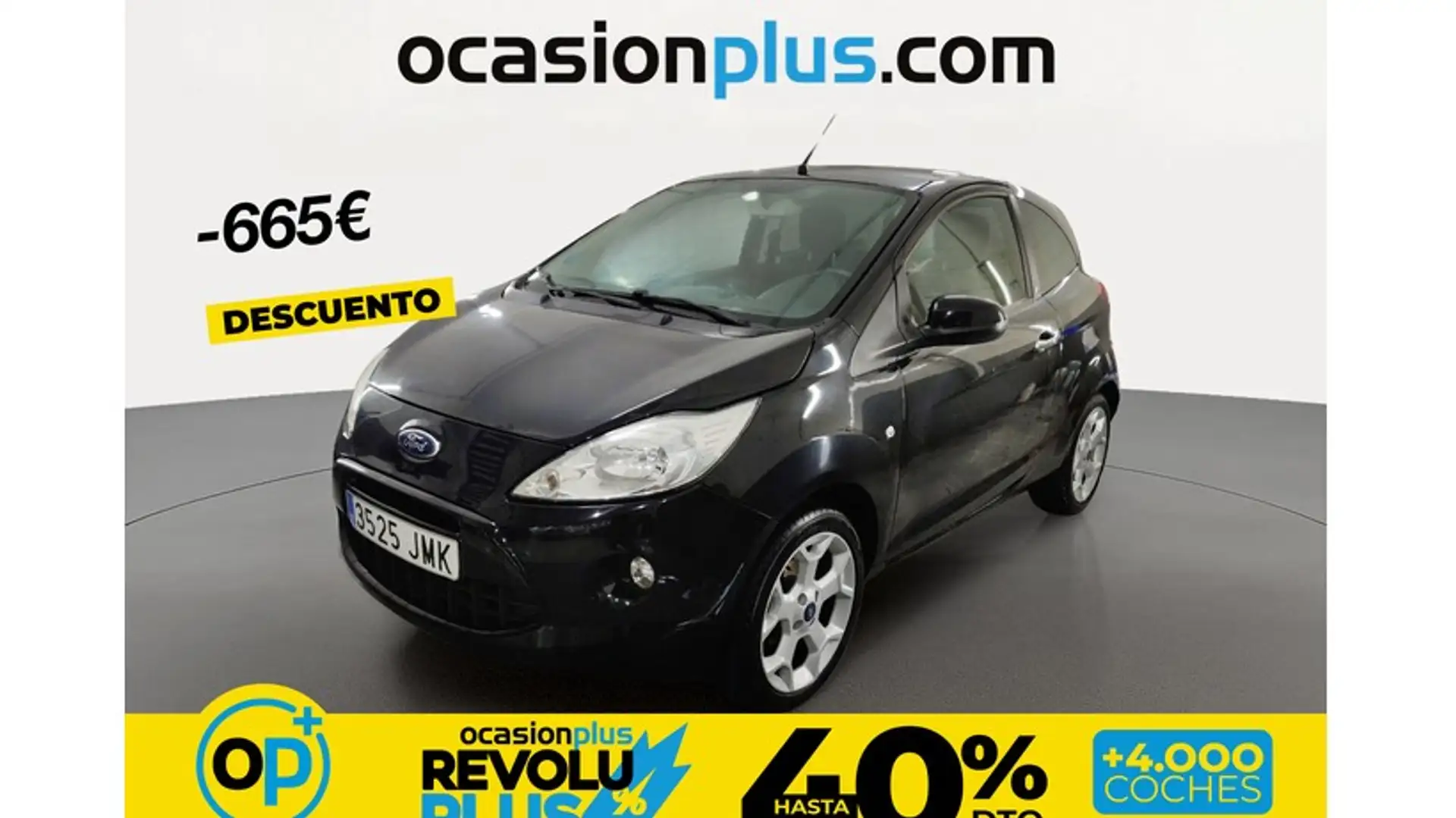 Ford Ka/Ka+ 1.20 Auto-S&S Titanium+ Negro - 1