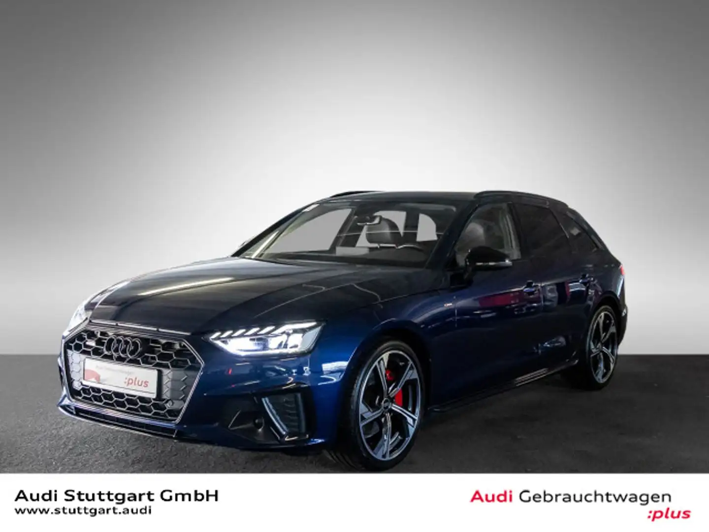 Audi A4 40 TDI quattro S line Competition AHK Blau - 1