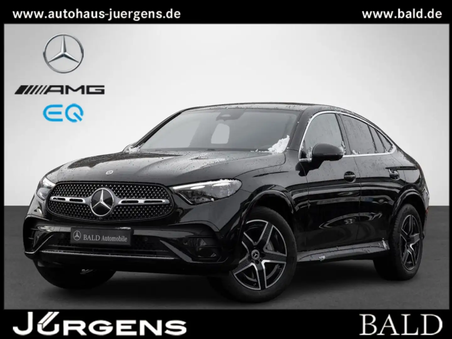 Mercedes-Benz GLC 200 4M Coupé AMG/Wide/Digital/AHK/360/Memory Negro - 1
