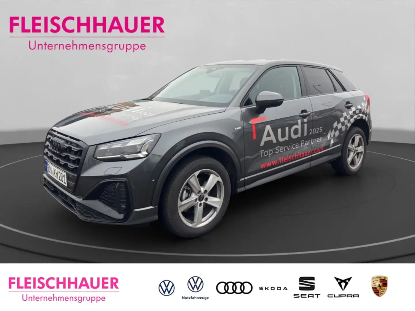 Audi Q2 35 TFSI S line 1.5 110 kW s-tronic  AHK  Assistenz Grau - 1