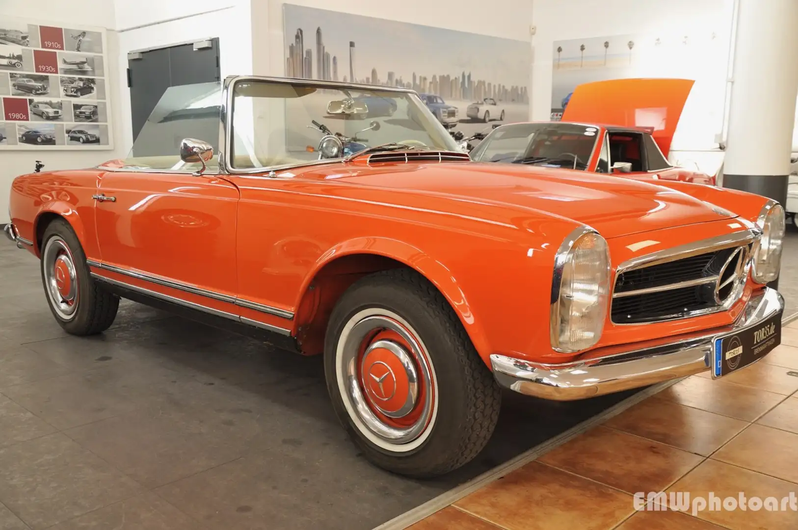 Mercedes-Benz 230 Pagode, Frame off Restaurierung, Note 1  !!! Portocaliu - 2