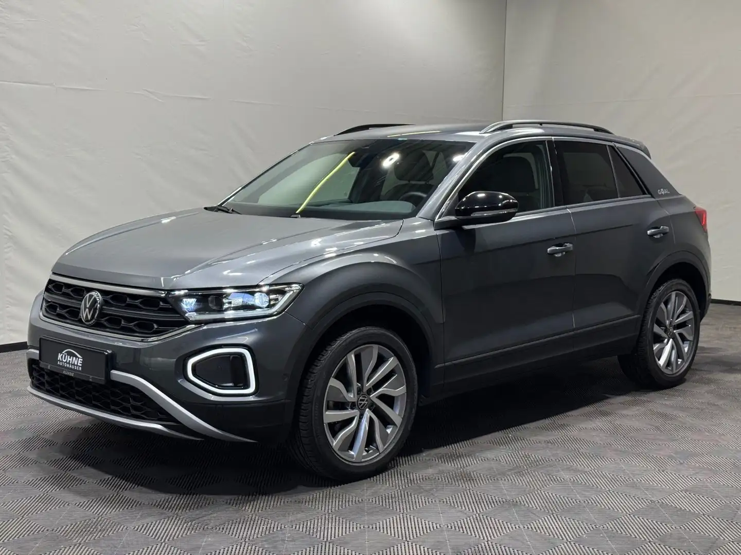 Volkswagen T-Roc T-ROC Goal 2.0 TDI DSG | AHK LED NAVI DAB SITZHZ Gris - 2