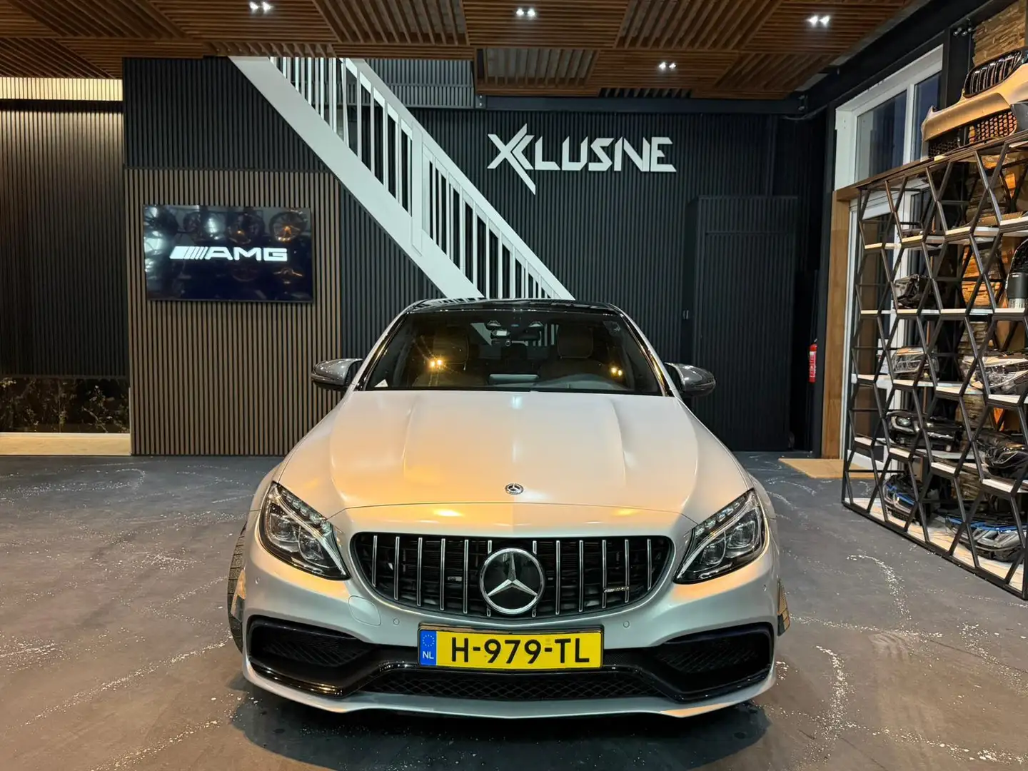 Mercedes-Benz C 63 AMG S Gris - 2