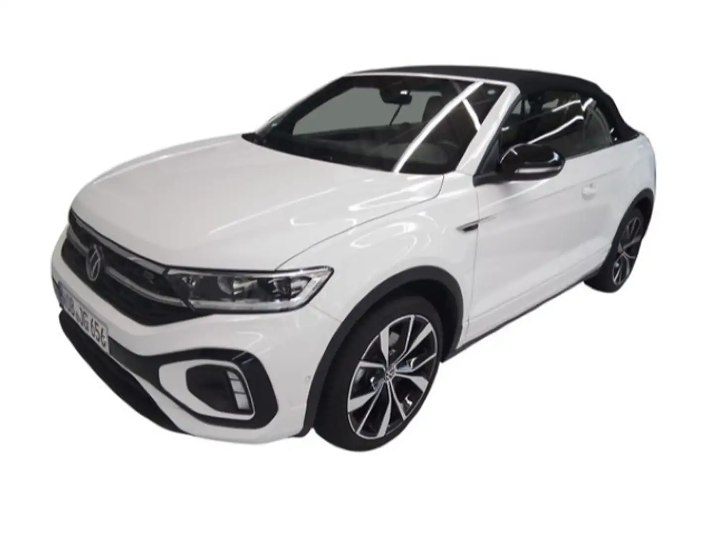 Volkswagen T-Roc Cabrio 1.5 TSI DSG R-LINE BLACK LEDER LM19 Weiß - 2
