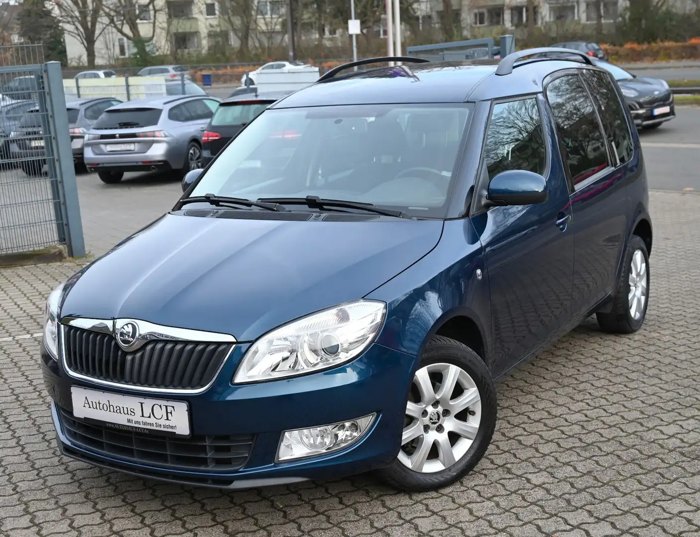 Skoda Roomster 1.2 TSI Ambition Klima 1.Hd PDC Blauw - 1