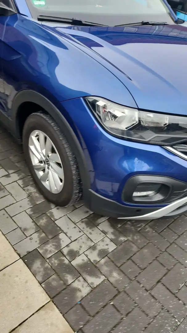 Volkswagen T-Cross T-Cross 1.0 TSI OPF DSG Style AHK, ACC, DAB, SHZ Blau - 2