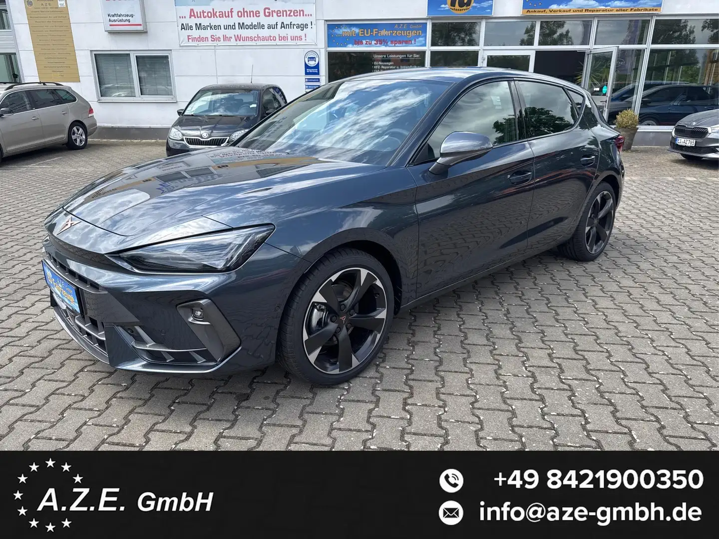 CUPRA Leon 1.5 eTSI DSG *SH*NAVI*LED*TWA*APP*KAMERA*AHK* 1... Grau - 1