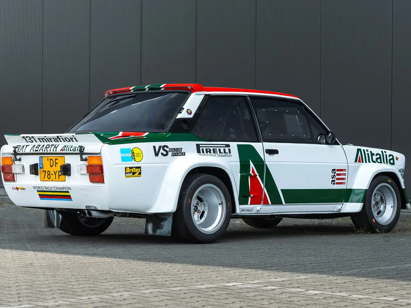 Fiat 131 Abarth Gr.4 Biały - 2