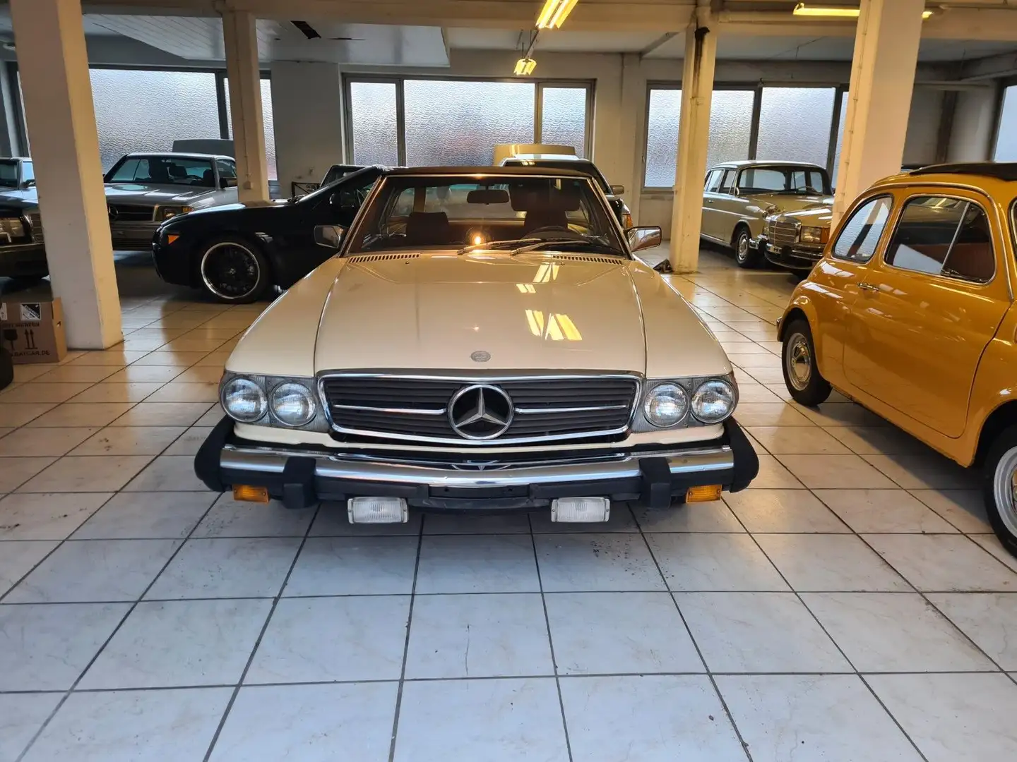 Mercedes-Benz SL 450 USA Import Beżowy - 1