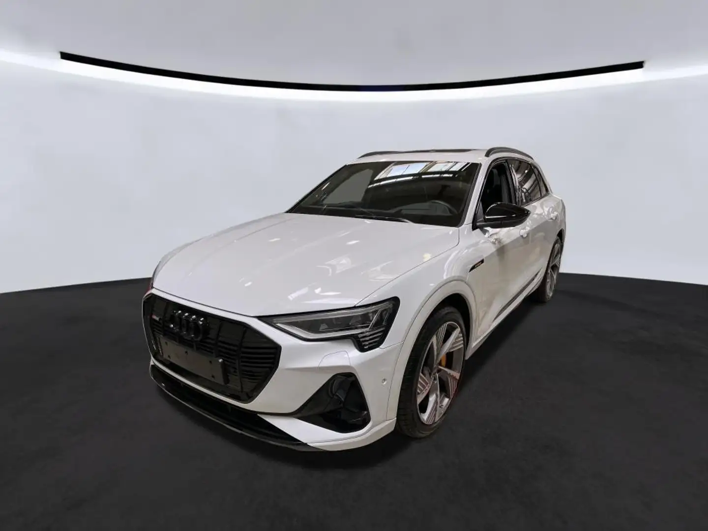 Audi e-tron 55 2x S LINE BLACK ACC/HuD/PANO/B&O/360° Weiß - 1