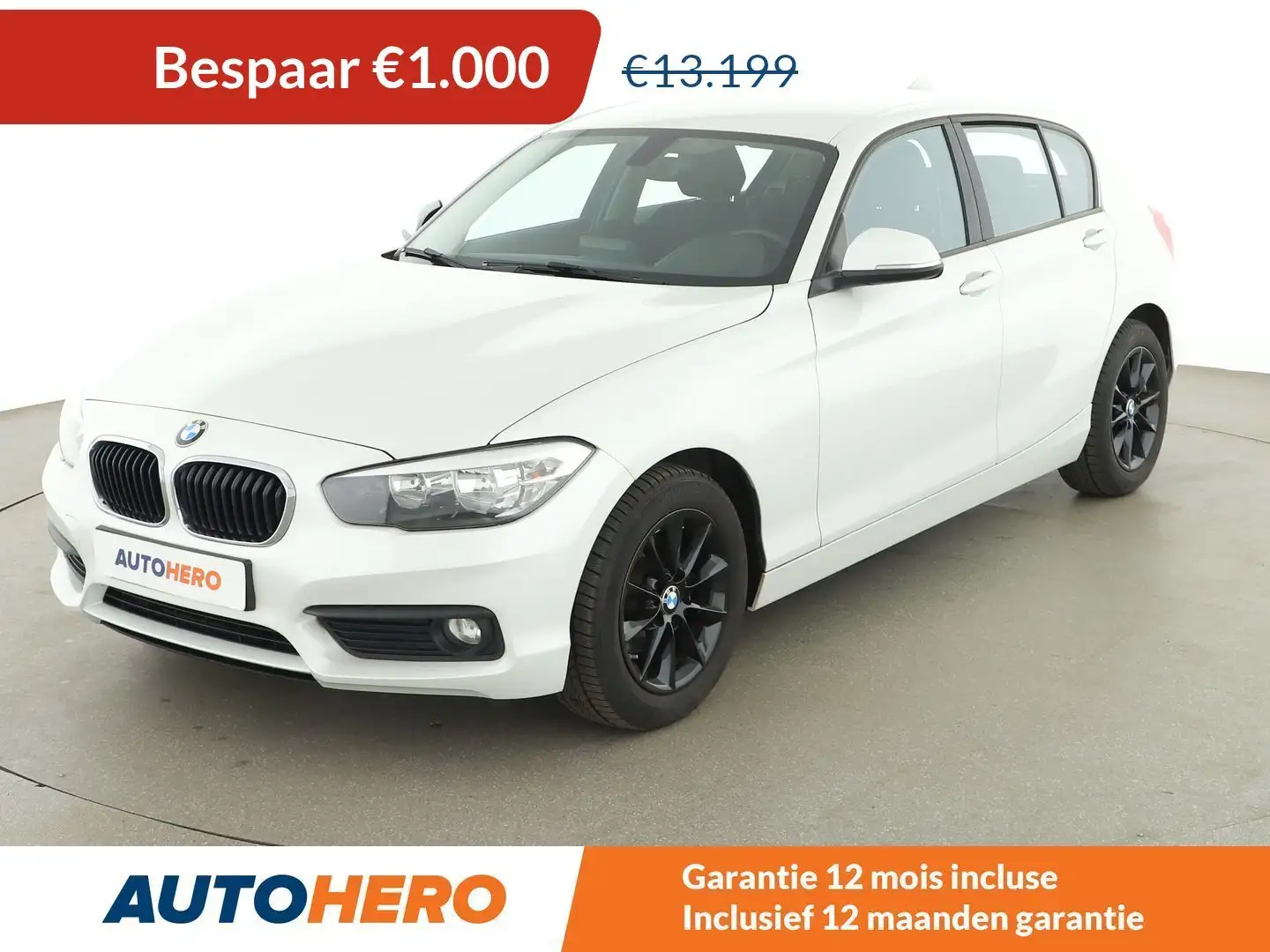 BMW 116 116i Advantage Blanc - 1