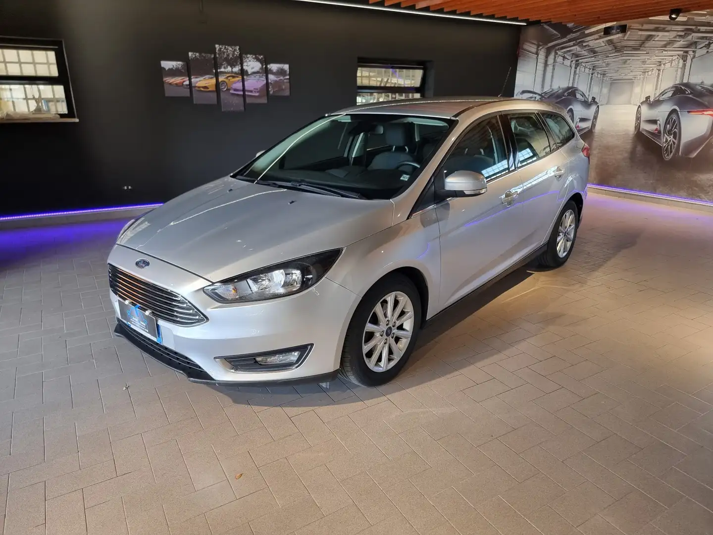 Ford Focus SW 1.5 tdci Titanium s&s 120cv Argent - 1