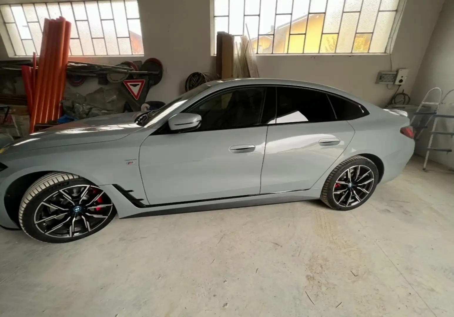 BMW i4 i4 G26 2021 edrive40 Msport Grigio - 1