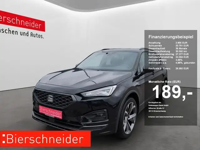 SEAT Tarraco 2.0 TDI DSG FR LEDER+AHK+20+NAVI+KAMERA+ACC+LED+PA