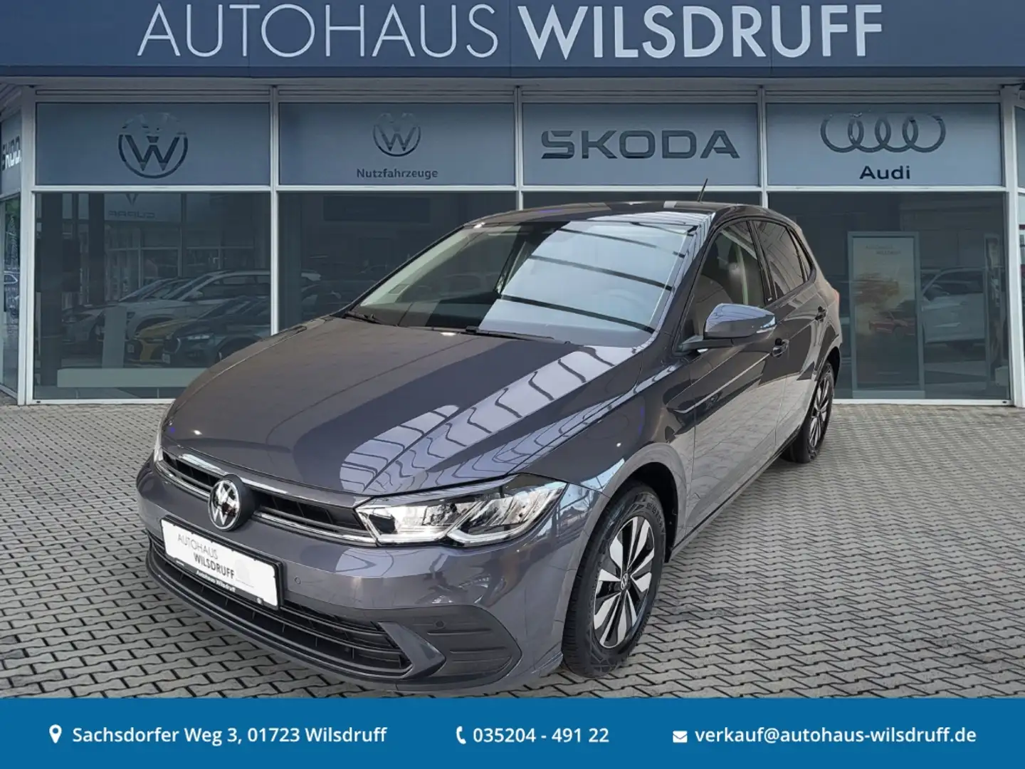 Volkswagen Polo VI 1.0 TSi Move RFK LED Smart-Link Digital Grau - 1