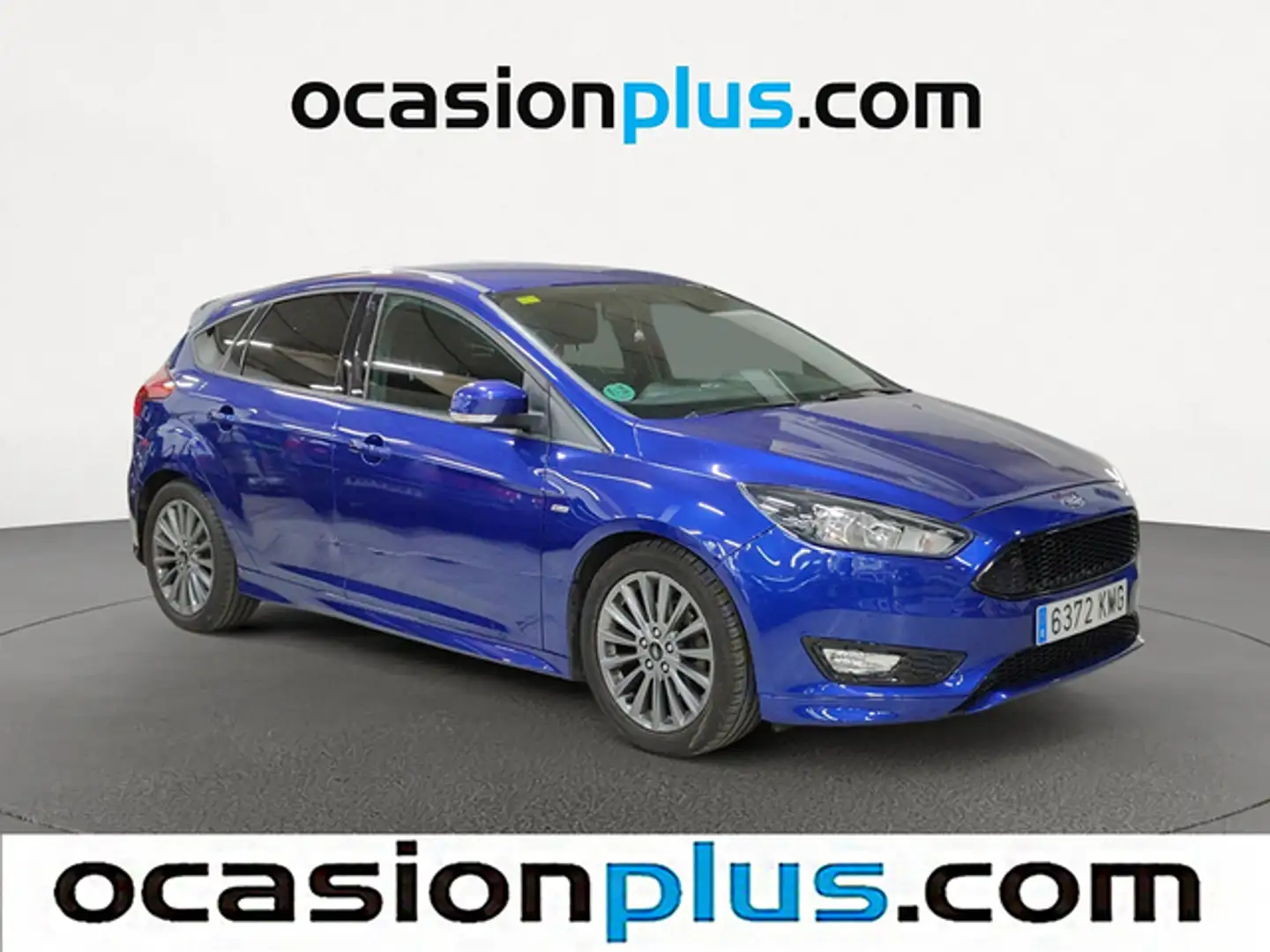 Ford Focus 1.0 Ecoboost Auto-S&S ST-Line 125 Blau - 2