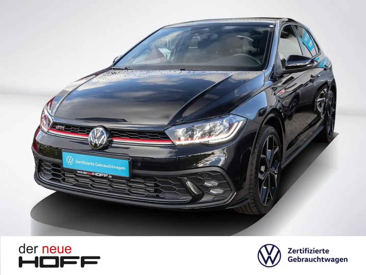 Volkswagen Polo GTI 2.0 TSI DSG Navi Panorama 18" Anschlussgaranti Schwarz - 1