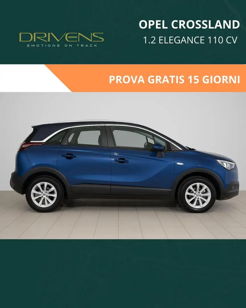 Opel Crossland Crossland 1.2 Turbo 12V 110 CV Start&Stop Elegance Blau - 1