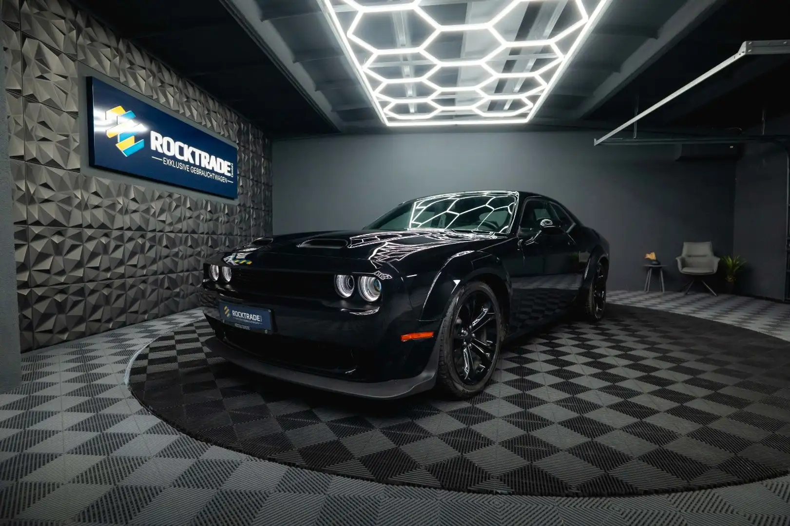 Dodge Challenger 5.7 V8 R/T SRT WIDE BODY *LED*19%* Noir - 1