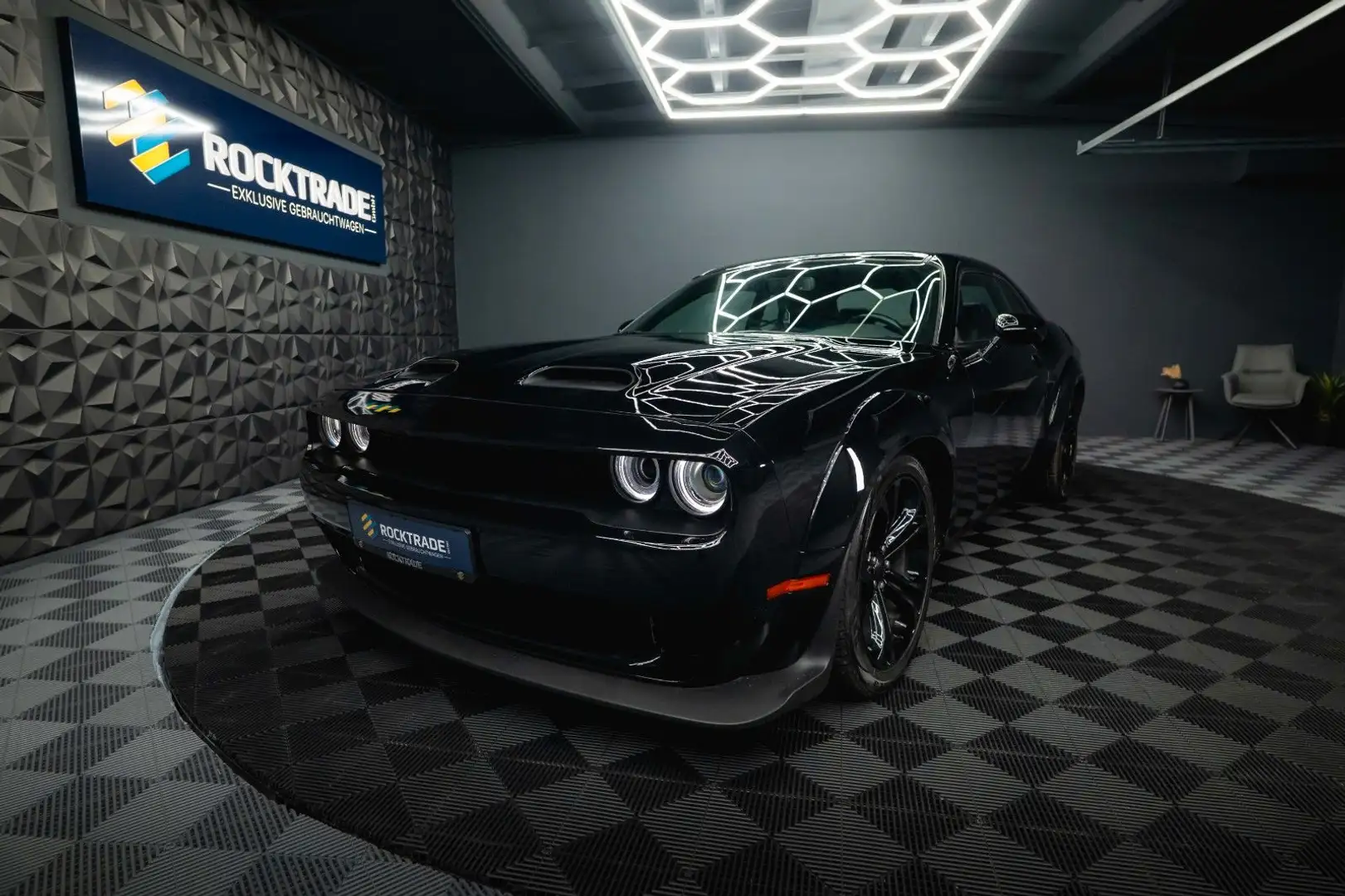 Dodge Challenger 5.7 V8 R/T SRT WIDE BODY *LED*19%* Noir - 2