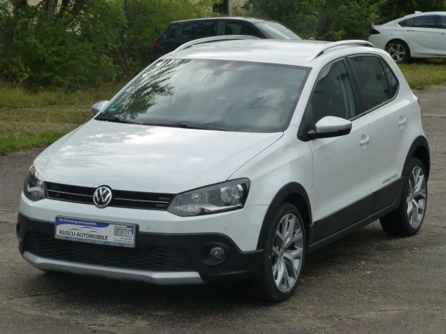 Volkswagen Polo CrossPolo-KLIMA-ALU-1.HAND-SCHECKHEFT Weiß - 1