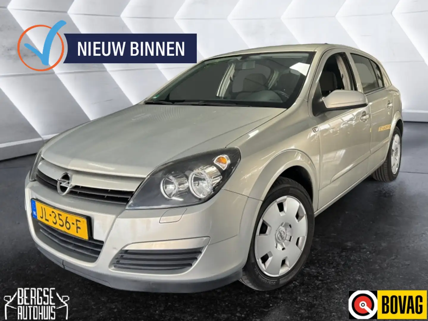Opel Astra 1.6 Enjoy Airco Cruise Grau - 1