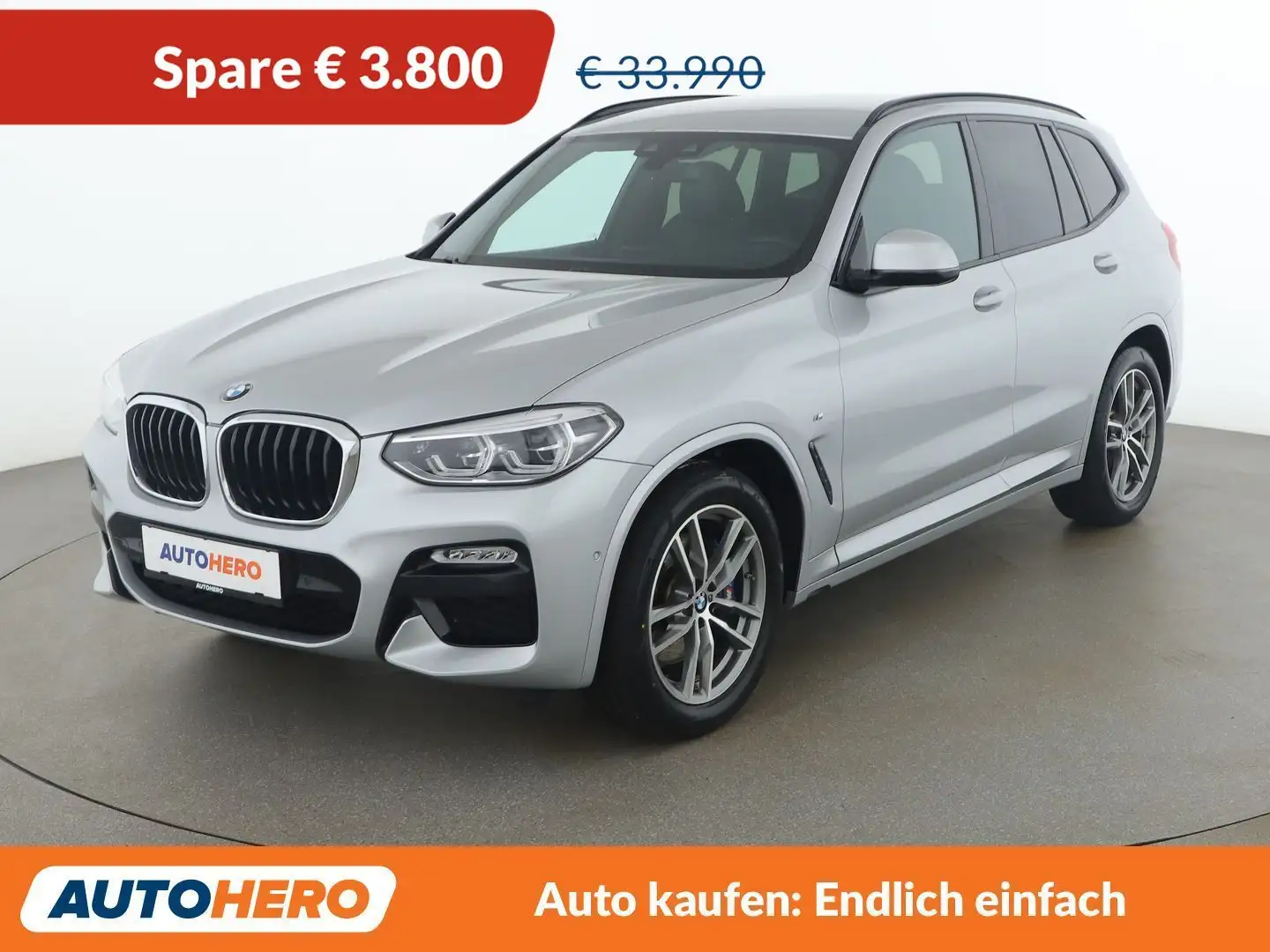 BMW X3 xDrive 20d M Sport Grau - 1