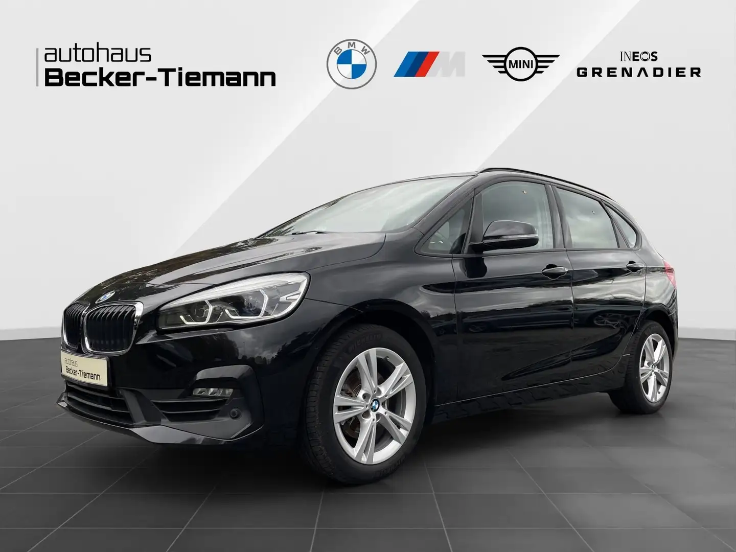 BMW 216 d Active Tourer Navi/LED/Parken/Tempomat Noir - 1