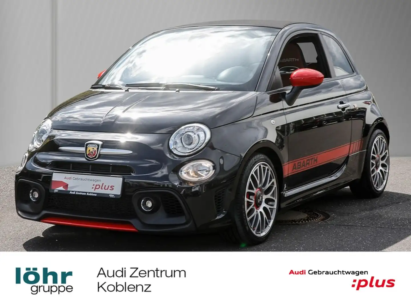 Fiat 500C 500 Cabrio 595 C Turismo Navi DAB Bi-Xenon Schwarz - 1