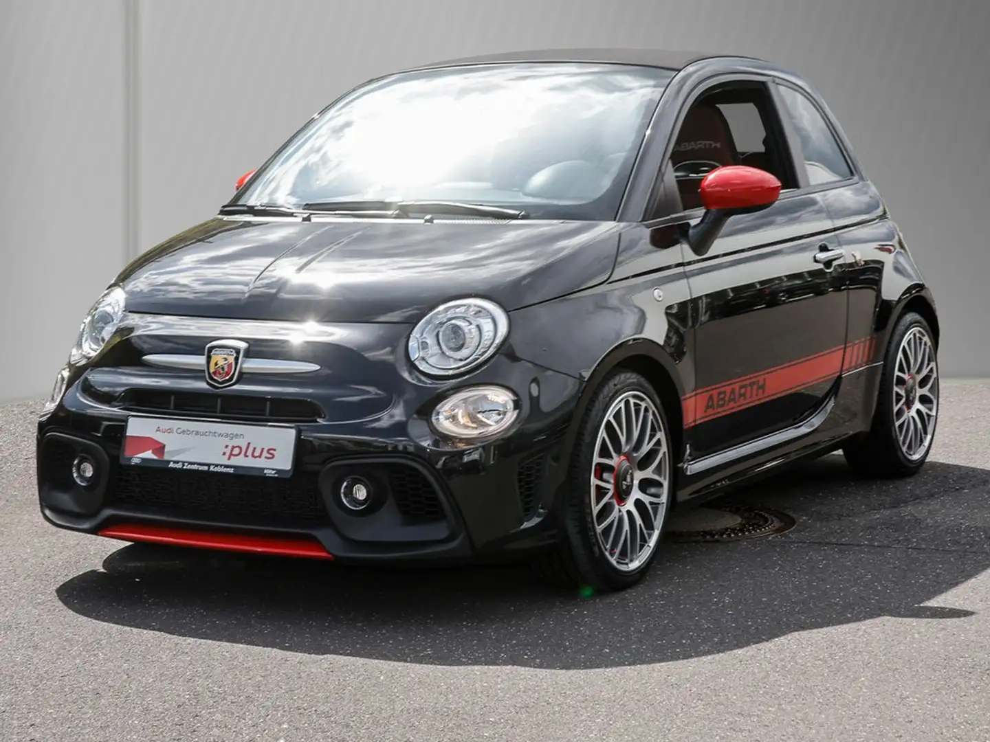 Fiat 500C 500 Cabrio 595 C Turismo Navi DAB Bi-Xenon Schwarz - 2