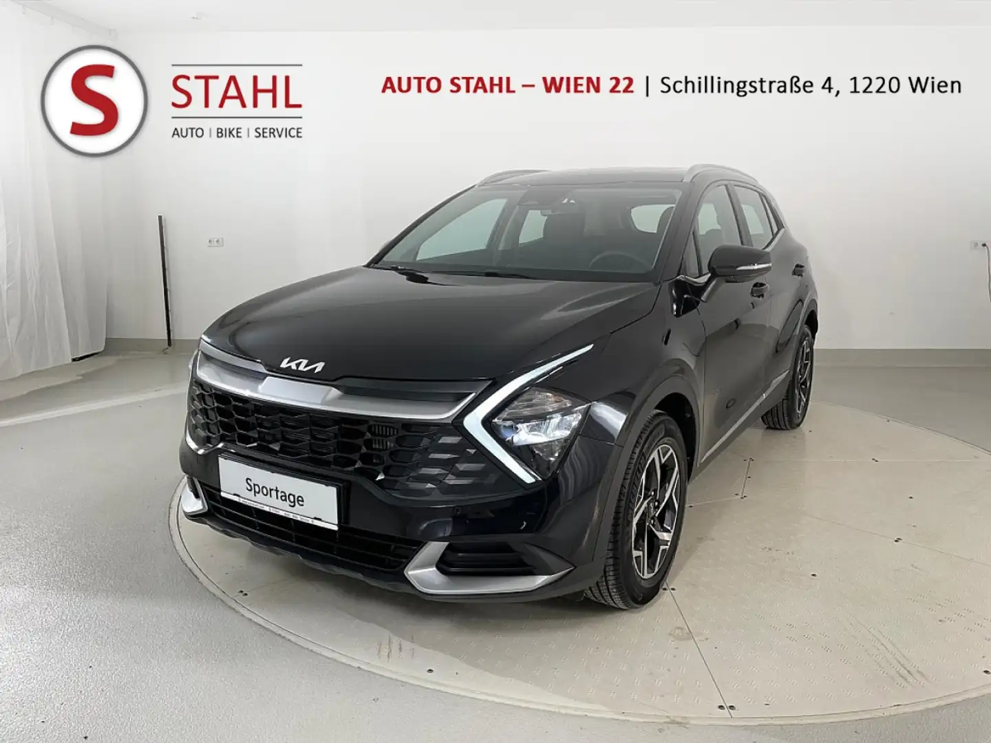 Kia Sportage 1,6 TGDI Silber | Stahl Wien 22 Schwarz - 1