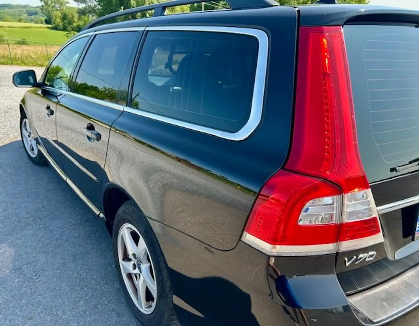 Volvo V70 V70 D4 Geartronic Linje Svart Zwart - 2
