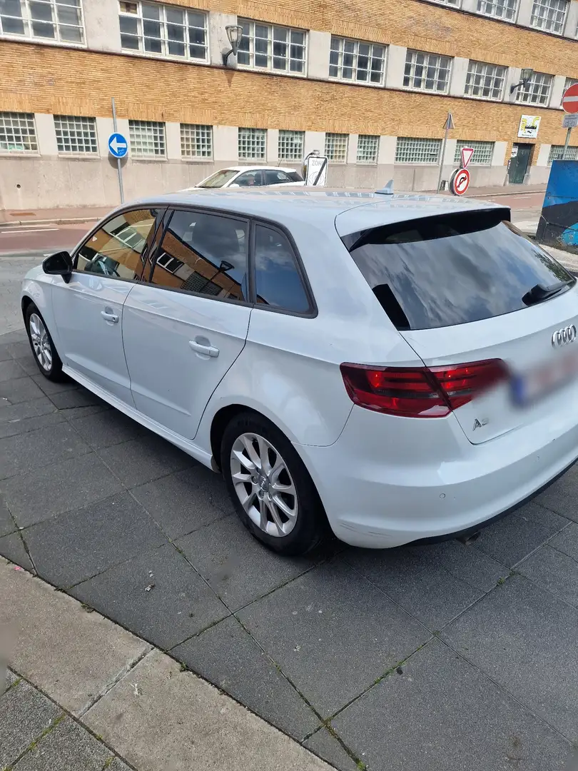 Audi A3 A3 Sportback 1.6 TDi Ambition Blanc - 2