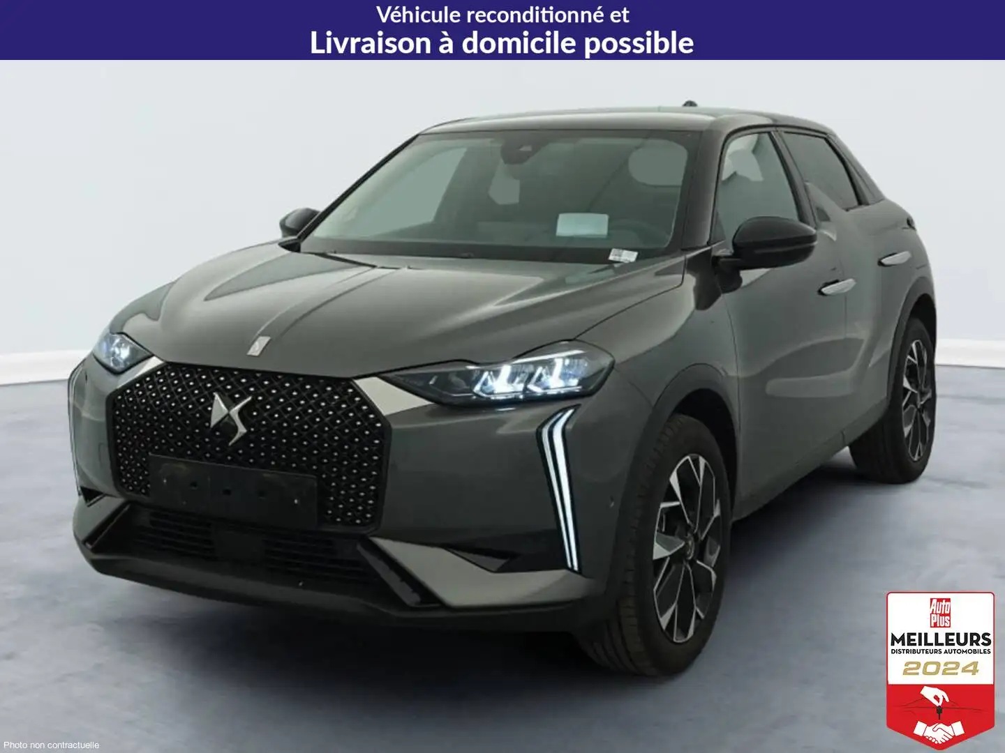DS Automobiles DS 3 DS3 PureTech 130 EAT8 Opera Gris - 1