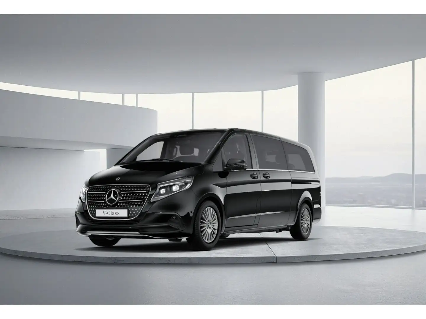 Mercedes-Benz V 300 AVANTGARDE Extralang Distr*STDHZG*Ambiente Schwarz - 1