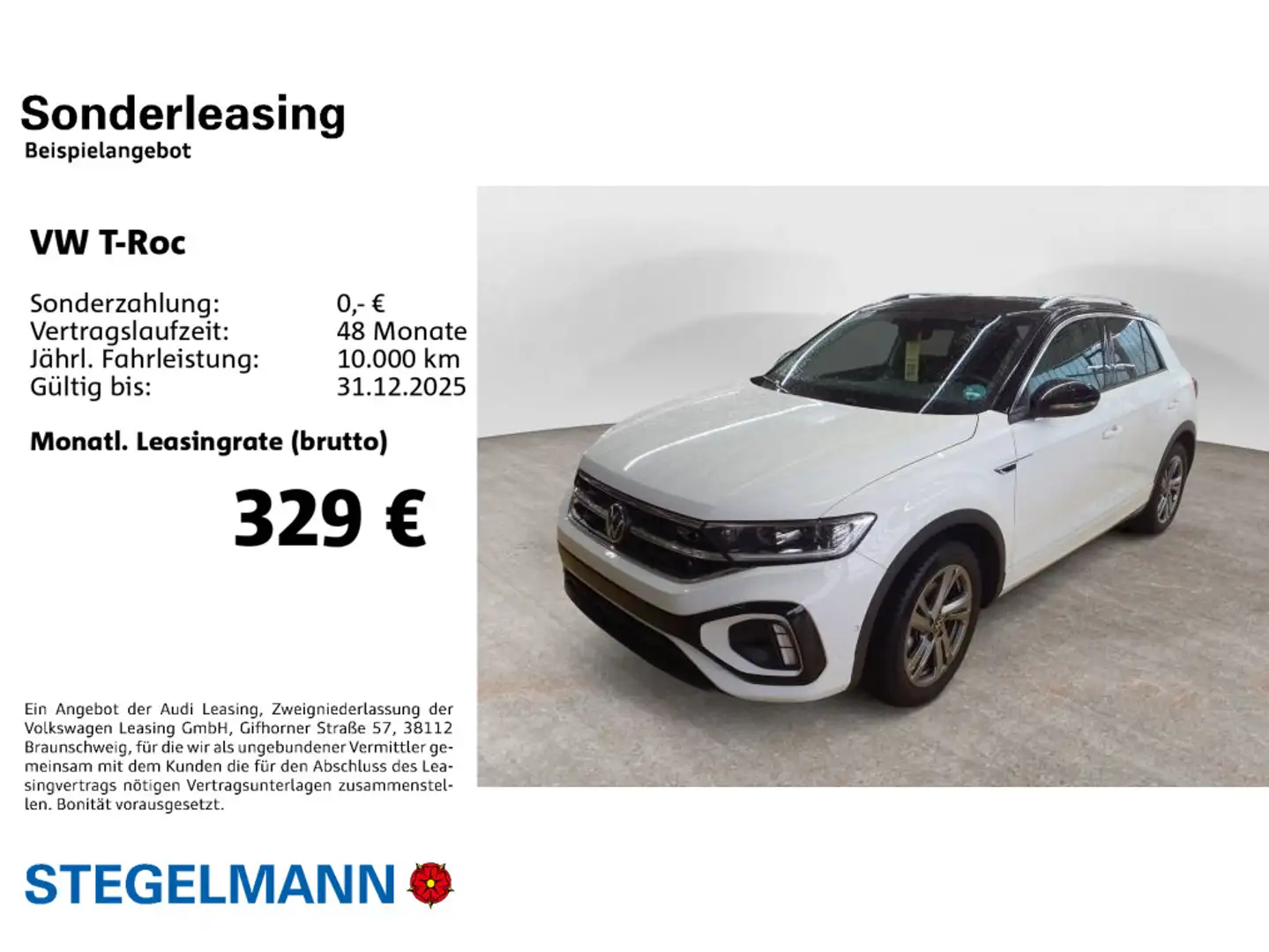 Volkswagen T-Roc 1.5 TSI DSG R-Line *AHK*LED*Navi*Kamera* Weiß - 2