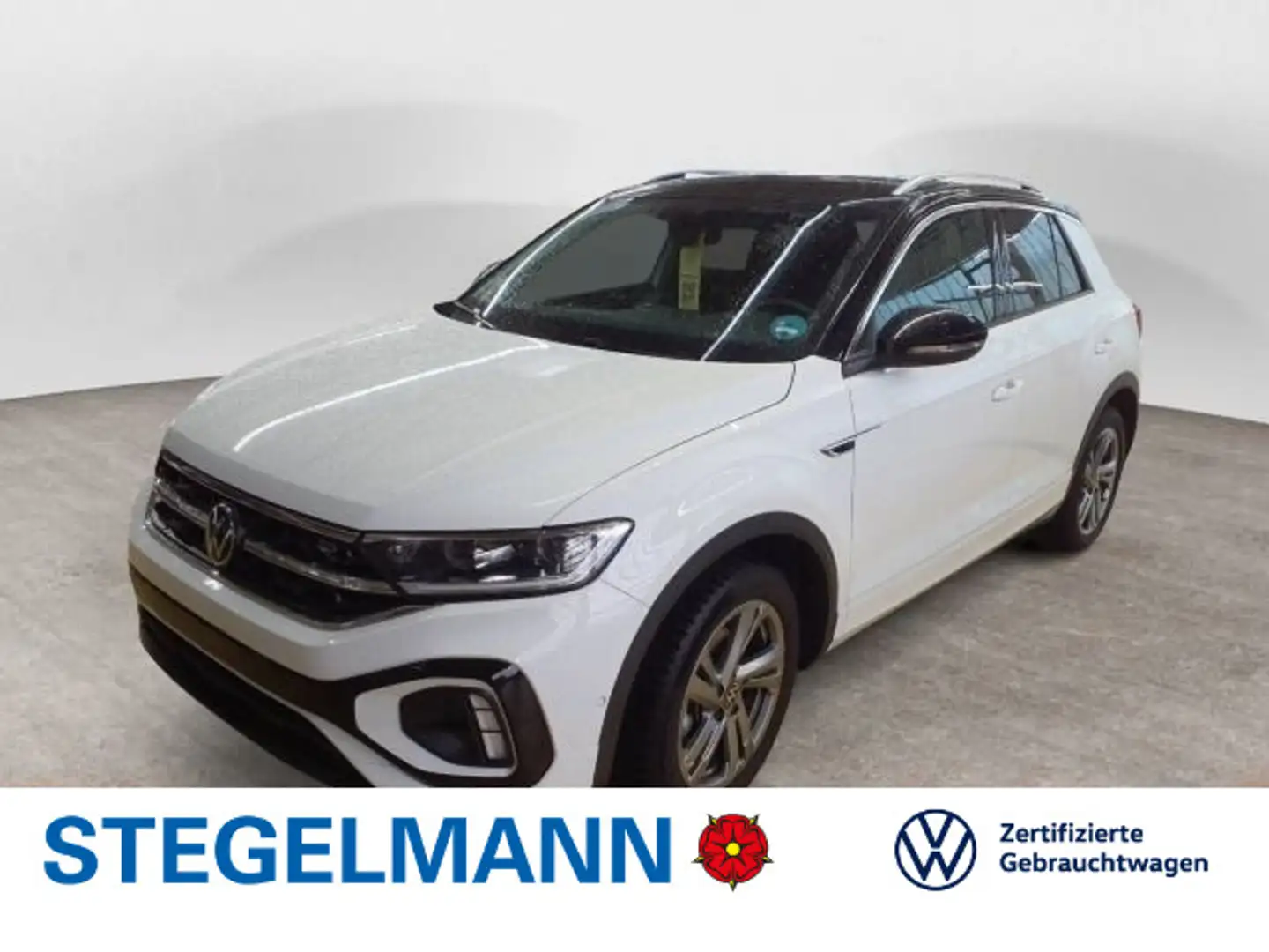 Volkswagen T-Roc 1.5 TSI DSG R-Line *AHK*LED*Navi*Kamera* Weiß - 1