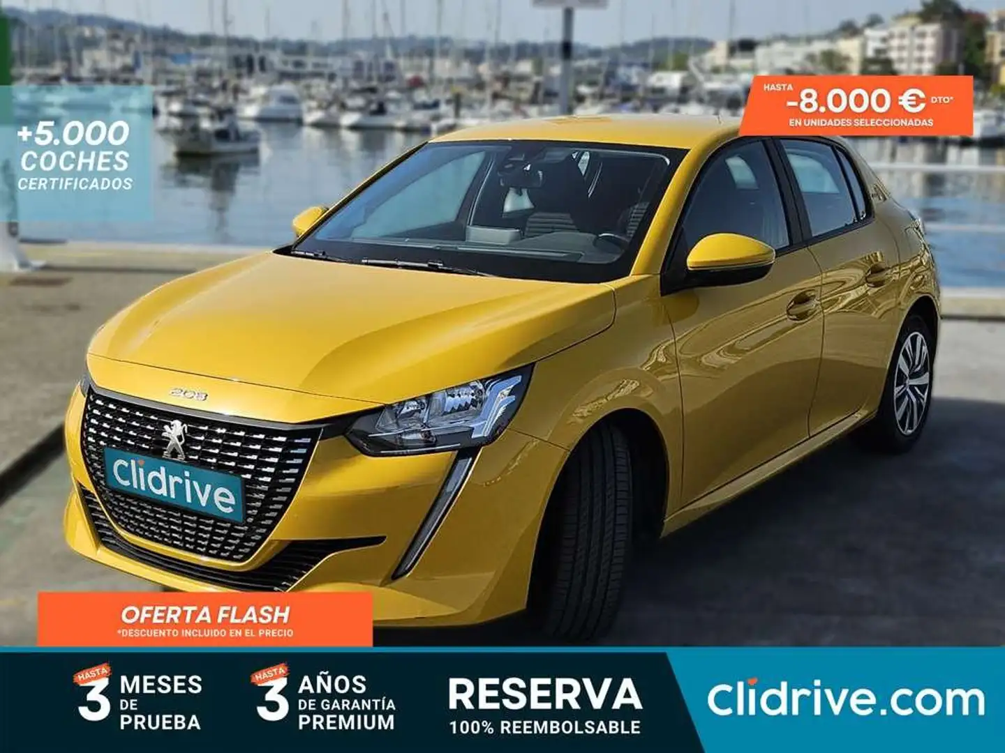 Peugeot 208 PureTech GT Line Amarillo - 1