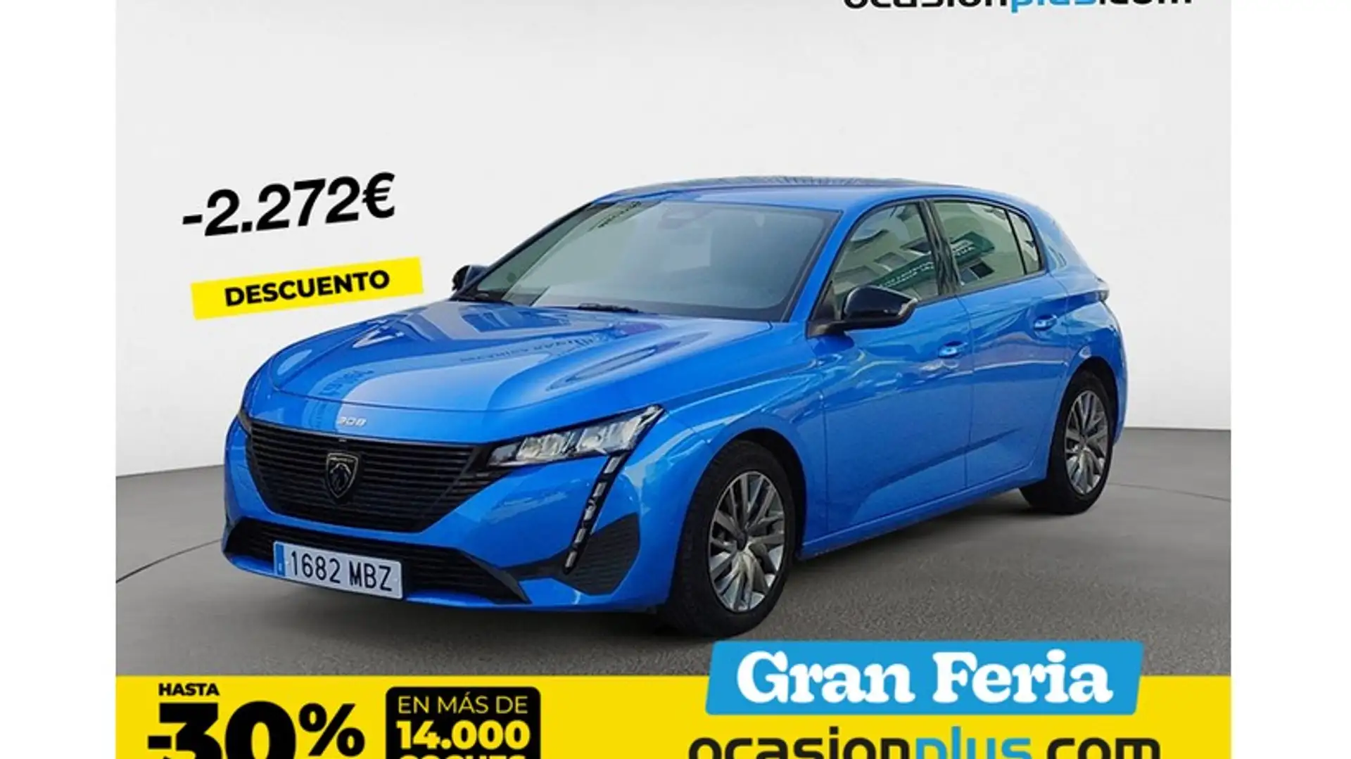 Peugeot 308 1.2 PureTech S&S Active Pack 110 Bleu - 1