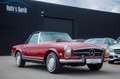 Mercedes-Benz 280 SL Pagoda Automaat / OLDTIMER / HISTORIEK / CABRIO Rouge - thumbnail 27