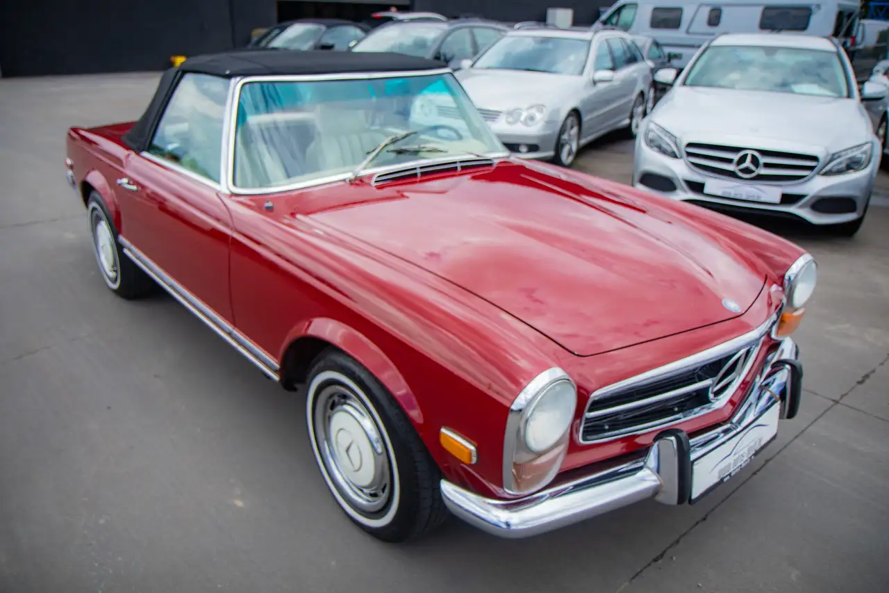 Mercedes-Benz SL 280 Pagoda Automaat / OLDTIMER / HISTORIEK / CABRIO / LEDER / RADIO !, foto 6