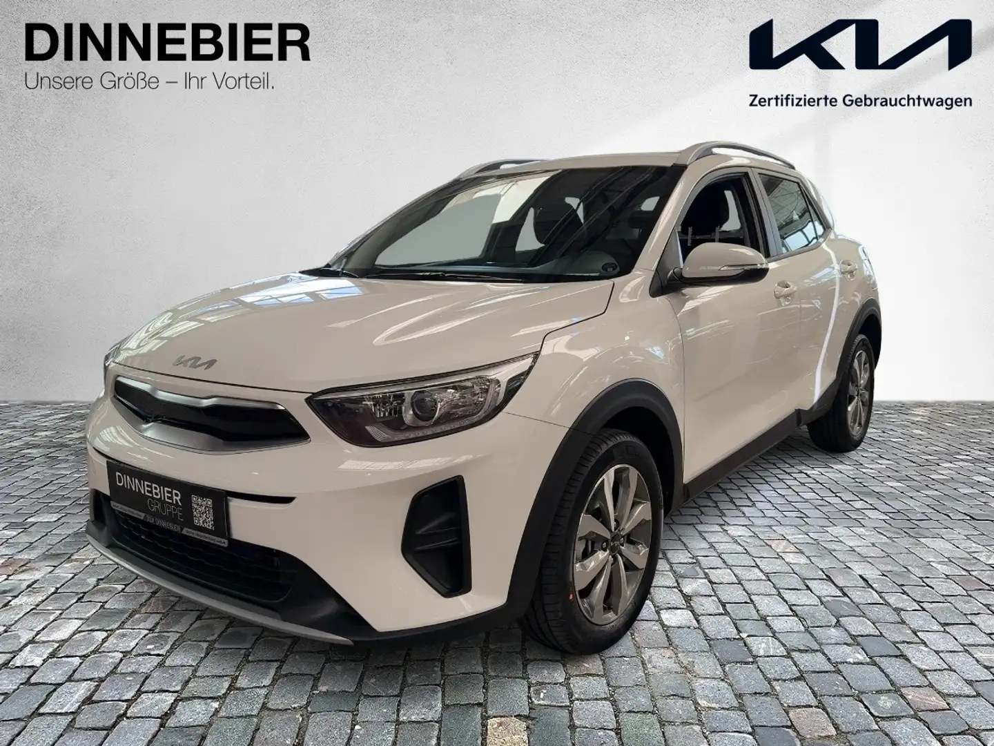 Kia Stonic Vision Automatik+Navigation+Kamera+SHZ Weiß - 2