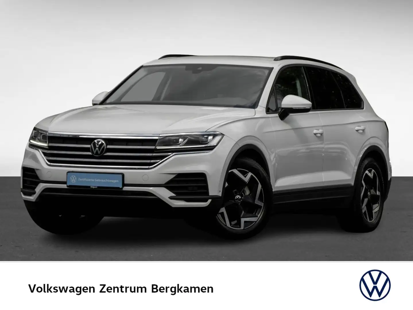 Volkswagen Touareg V6 NEUES MODELL AHK CAM ACC LM19 NAVI Biały - 2