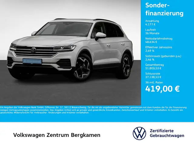 Volkswagen Touareg V6 NEUES MODELL AHK CAM ACC LM19 NAVI