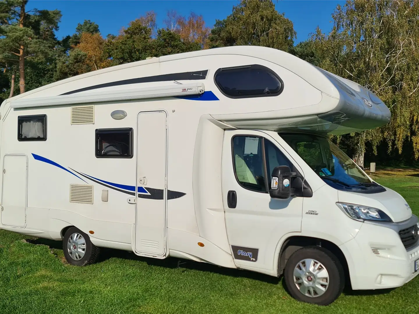 Fiat Ducato Wohnmobil P.L.A. Plasy PLA 72 - autarkes Reisen Weiß - 2